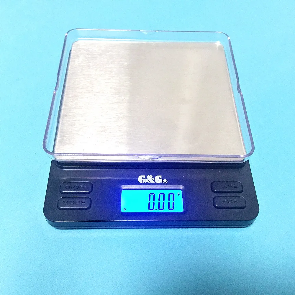  Portable Mini Electronic Balance 2000g / 0.1g Gold Jewelry Pocket Postal Kitchen Jewelry Weight Bal - 32964664679