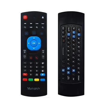 

2.4G USB Mini Wireless Keyboard Fly Air Mouse with Infrared Remote Learning 3-Gyro + 3-Gsensor for Projector PC Android TV Box