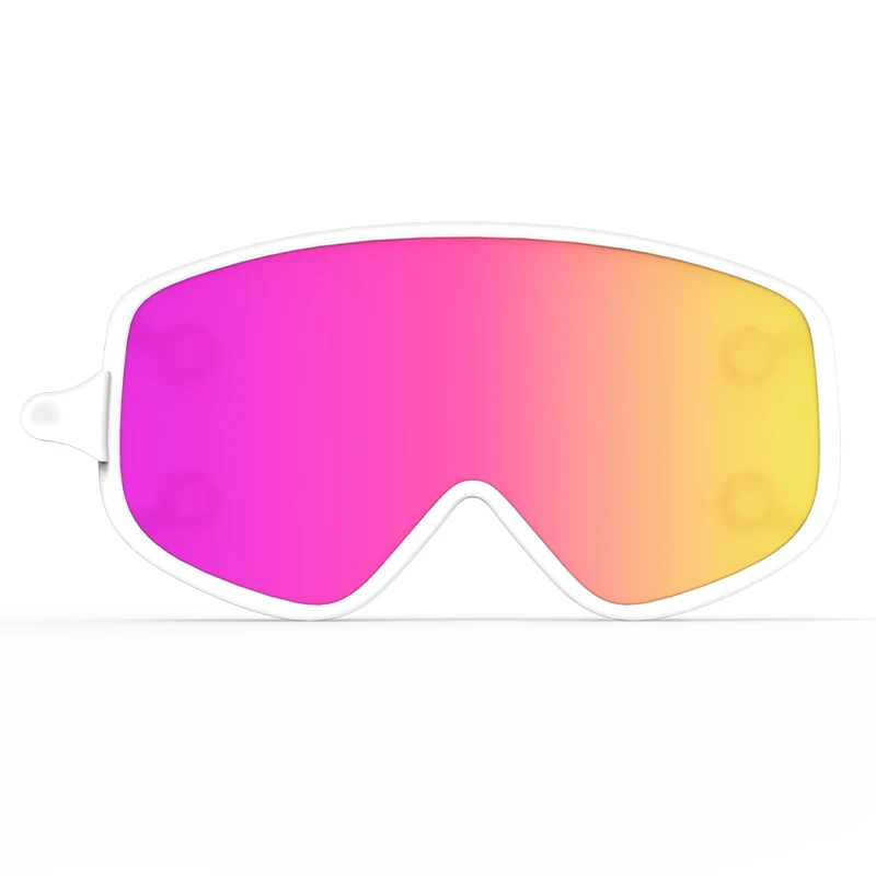 COPOZZ лыжные линзы магнитные двойного назначения наружные линзы для 2440 сноуборд очки для ночного катания на лыжах Анти-Туман UV400 Мужские женские лыжные очки