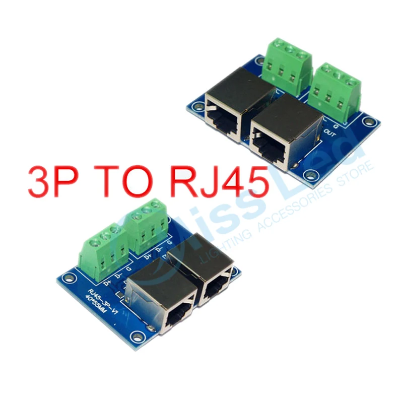3pin терминальный адаптер RJ45 3P к RJ45|adapter|adapter rj45adapter terminal |