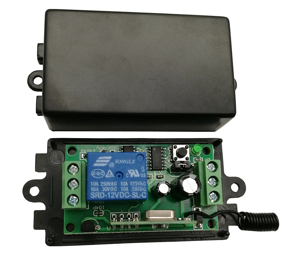 DC 9V 12V 24V 1 CH канал 1CH Беспроводной RF пульт дистанционного управления выключатель