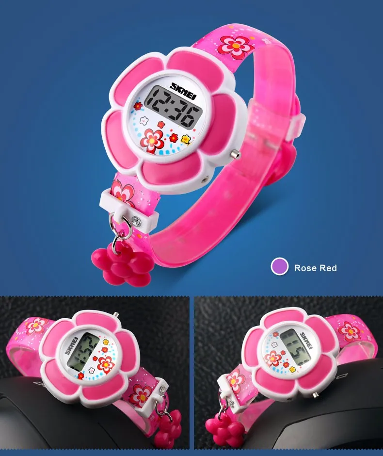 SKMEI популярные дети светодиодные цифровые часы Дети Обувь для девочек мультфильм моды Повседневное Часы Наручные Часы Relogio feminino Reloj Relojes