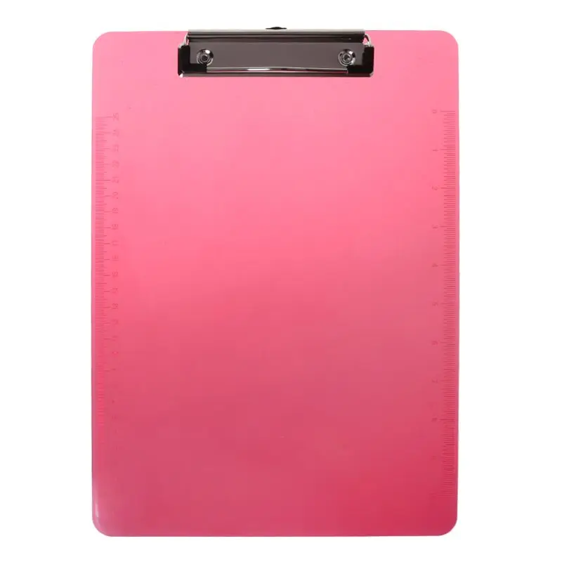 Бумага А4 пластиковая папка-подкладка для документов красного цвета