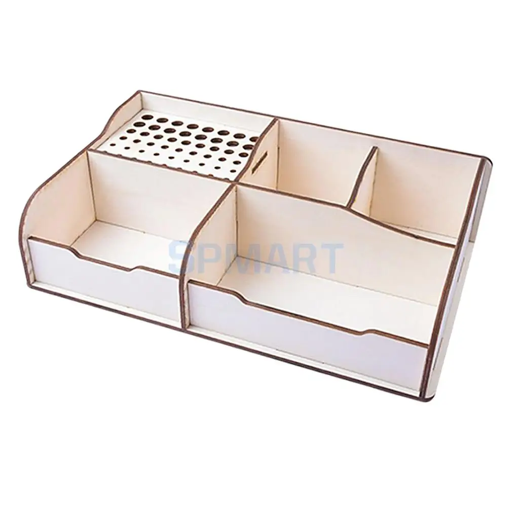 DIY Basewood Portable Action Figure Model Building Kit Tool Storage Rack Shelf for Gundam