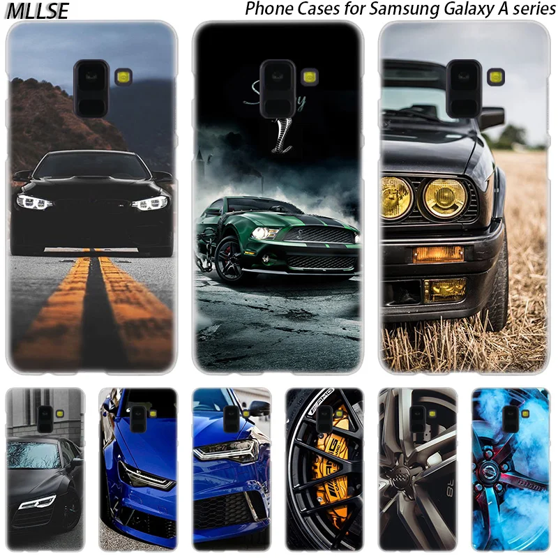 

MLLSE Cool sports car Hard Case for Samsung Galaxy A10 A20 A30 A40 A50 A70 A20E A2 CORE M10 M20 M30 Hot Fashion Cover
