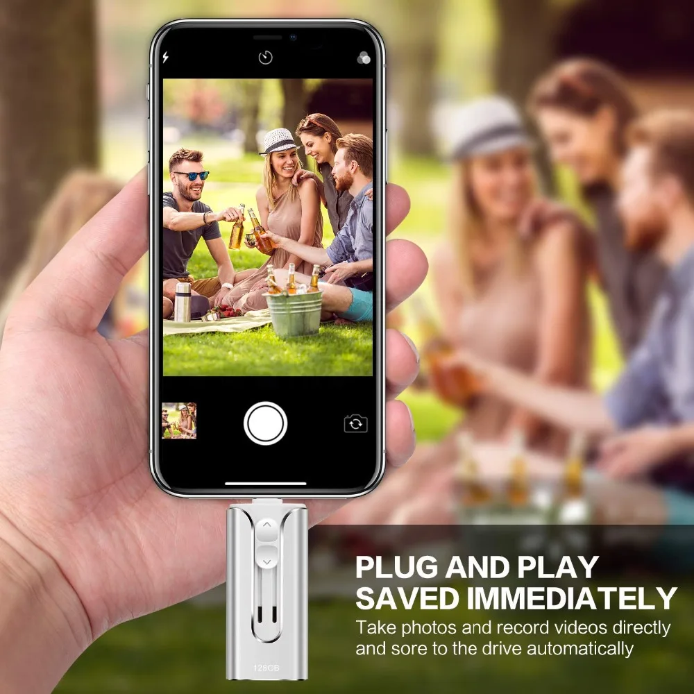 USB флеш накопитель 3 в 1 для iPhone/Android 16 ГБ 32 64 128 флешка OTG Usb 0 внешний флэш карта