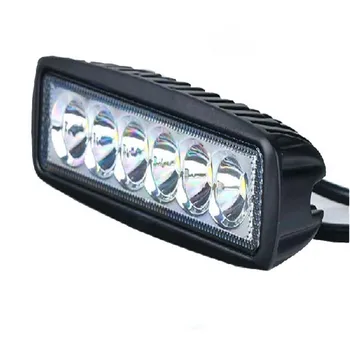 

2X 4 inch 18W Led Light Bar Work Flood for Jeep Lamp Car Off-road Truck UTE SUV Driving Lamp