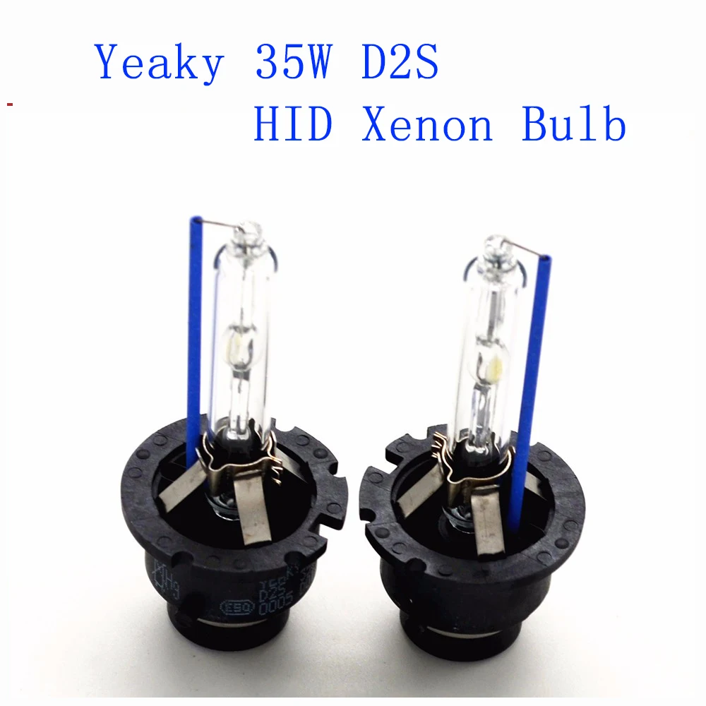 Оригинальная сверхъяркая ксеноновая лампа Yeaky 35 Вт 4500K H1 H7 5500K H11 9005 D2H 6500K Bulb D1S D2S D3S