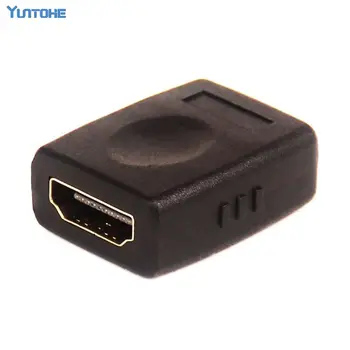 

HD10 HDMI Female to HDMI Female 3 Adapter Converter connector 100pcs/lot