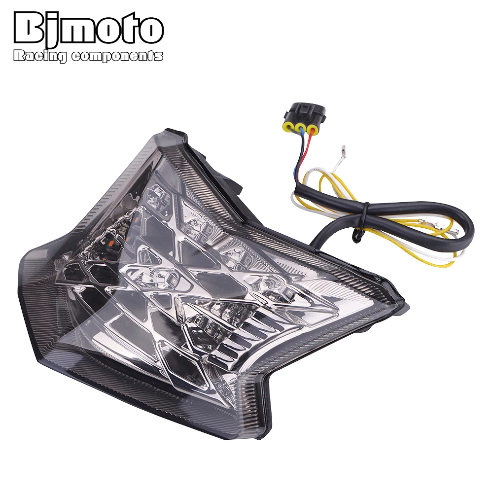 BJMOTO мотоцикл светодиодный стоп-сигнал Встроенный задний фонарь поворотные сигнальные индикаторы, фонарь для Kawasaki z900 17-18 Z650 NINJA650