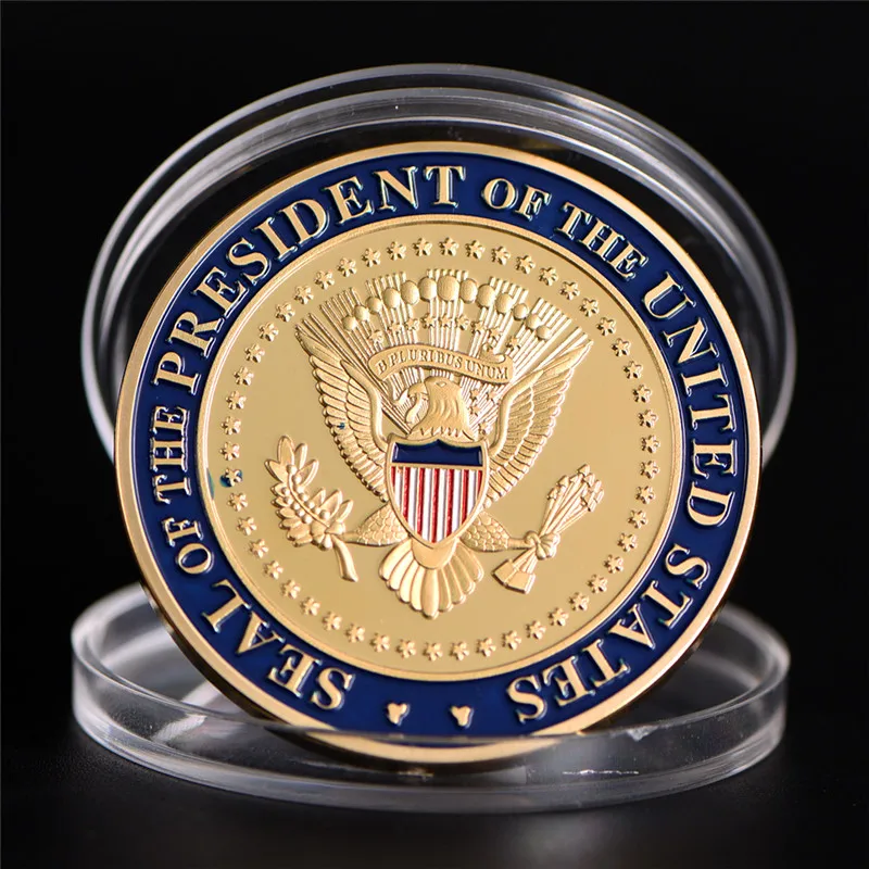 Новый памятная монета нам 45th президент Дональд Трамп коллекция искусства