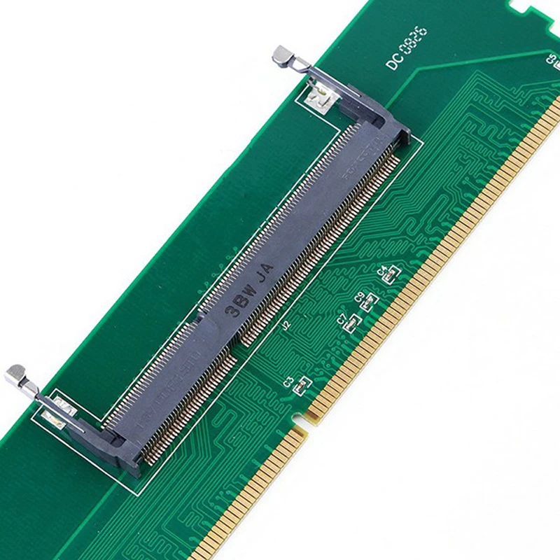 1 шт. DDR3 ноутбук SO-DIMM для рабочего стола DIMM памяти Разъем для ОЗУ адаптер DDR3 Прямая