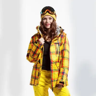 Термальность Cottom-мягкий сноуборд ветрозащитный, Новинка, гарантируем подлинность! Для женщин лыжные костюмы куртка Для женщин - Цвет: color5