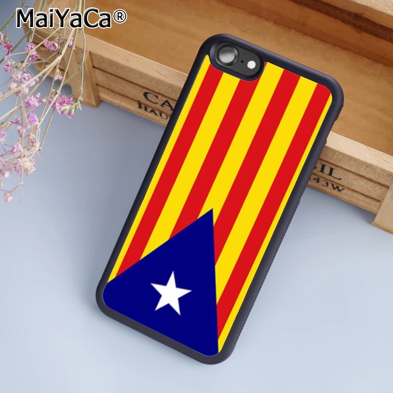 Чехол для телефона MaiYaCa Catalunya с флагом Каталонии, чехол для iPhone 5, 6, 6s, 7, 8 plus, 11 pro, X, XR, XS, max, samsung S7 edge, S8, S9, S10