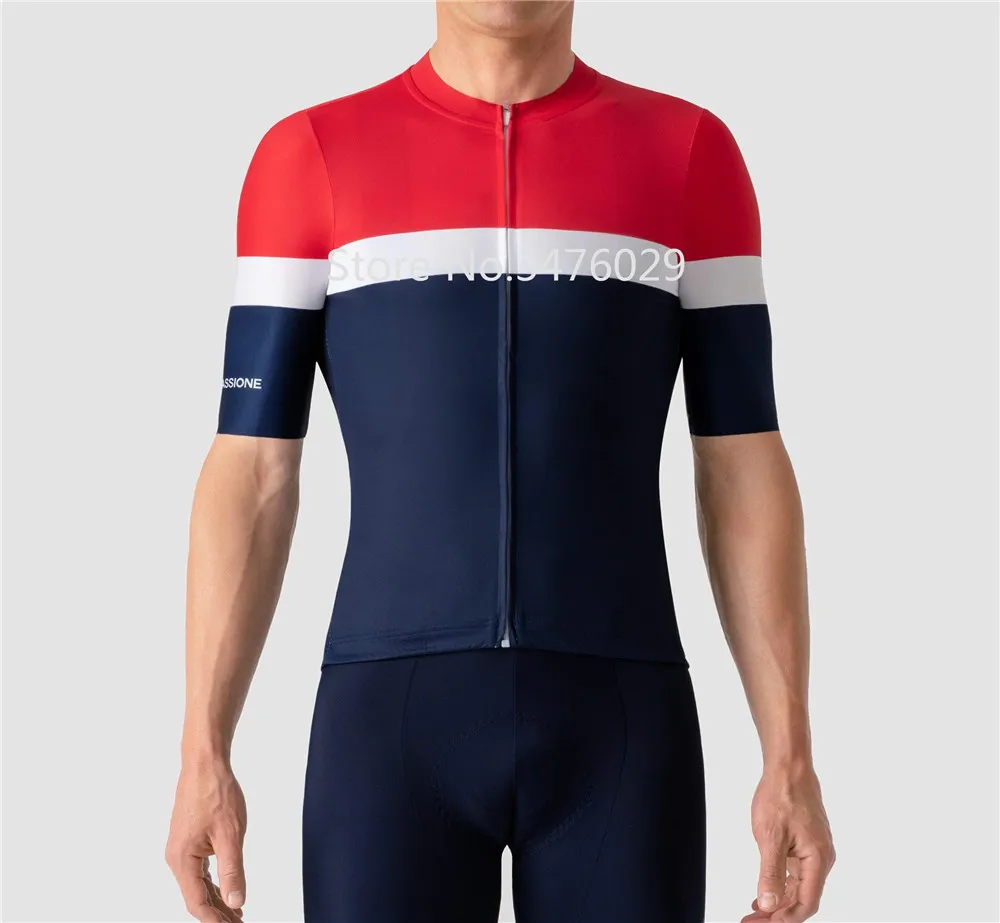 Новинка, профессиональная велосипедная майка, Майо Ciclismo hombre, высокое качество, короткий рукав, для гонок, одежда для велоспорта, короткая гелевая подкладка