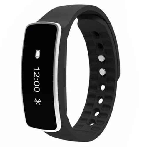 Practical Smart Wrist Band Bracelet Watch Sleep Sports Fitness Activity Tracker Pedometer Colour Black