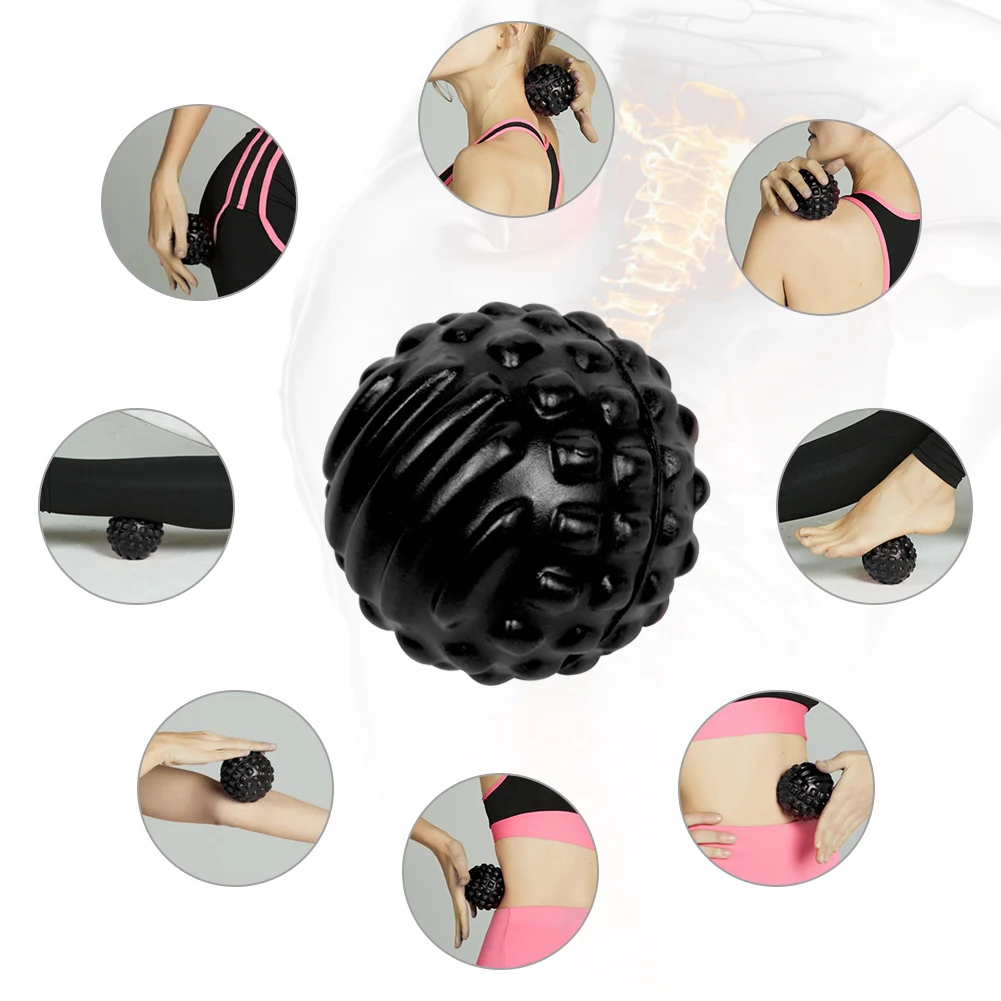 Массажные мячи для Лакросса Spiky Point саморасслабляющие йоги|massage lacrosse ball|lacrosse
