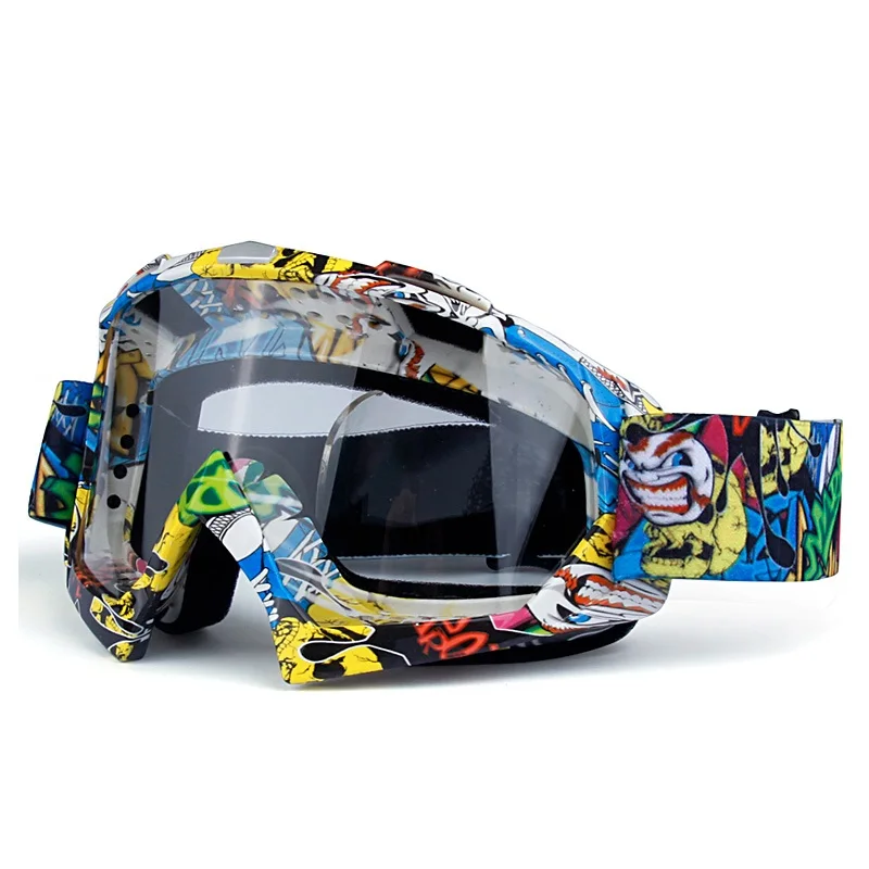 Moto rcycle очки для мотокросса moto racing мужчин и женщин mx очки для moto rbike Байк atv лыжный - Цвет: 04