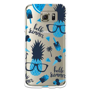 

Stand case costume drawing Hello Summer Green WP011 for Samsung Galaxy S6
