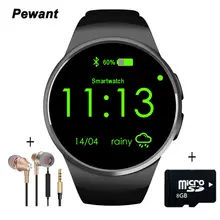 Умные часы Pewant KW18 с монитором сердечного ритма Montre коннектор умные часы для samsung gear s3 s2 Android для Apple iphone IOS