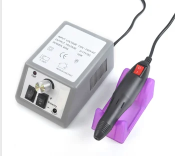 

Electric Nail Drill Manicure Set File Grey Nail Pen Machine Set Kit With EU Plug Free Shipping / by dhl 20pcs