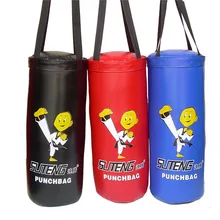 SUTENG мультяшный детский боксерский мешок с песком(пустой), детский боксерский мешок с песком, боевые тяжелые сумки, детское защитное снаряжение, 3 цвета