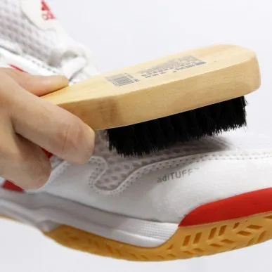 Wooden handle bristle brush to clean the limited c...