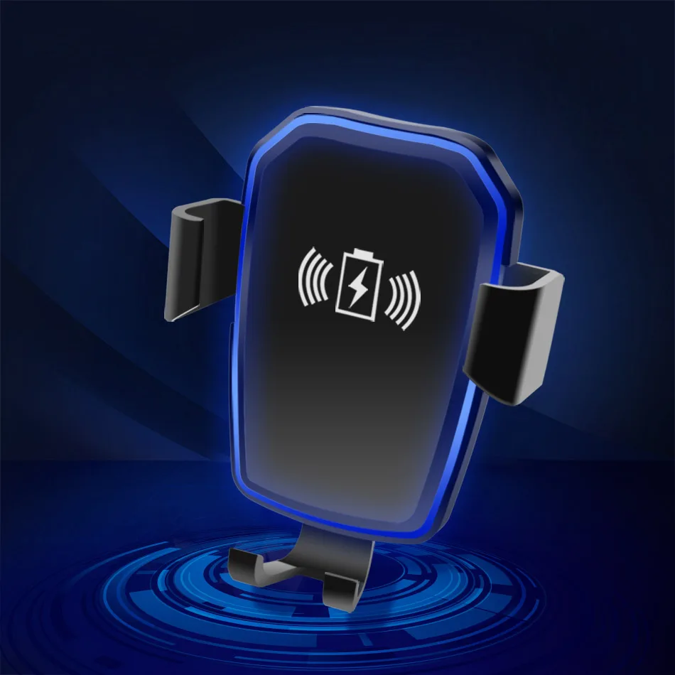 CinkeyPro Wireless Car Charger Gravity reaction Holder for iPhone 8 X 10 Samsung S6 S7 S8 Plus QI Air Vent Stand Fast Charging 5