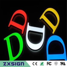 Фабричная розетка 3D реклама акриловых световых вывесок, высококачественные рекламные светодиодные персонажи для Ломанов логотипов