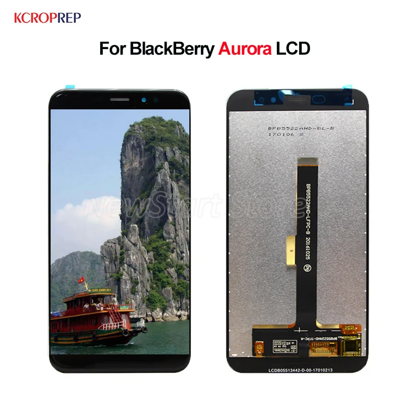 

5.5" For BlackBerry Aurora LCD Display Touch Screen Digitizer Assembly 100% New For BlackBerry Aurora lcd Replacement Accessory
