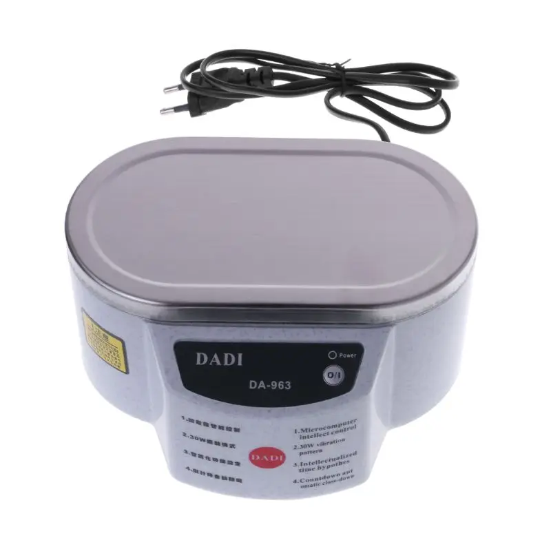  30W Mnin Ultrasonic Cleaner Circuit Board Cleaning Machine Intelligent Control For Jewelry Glasses