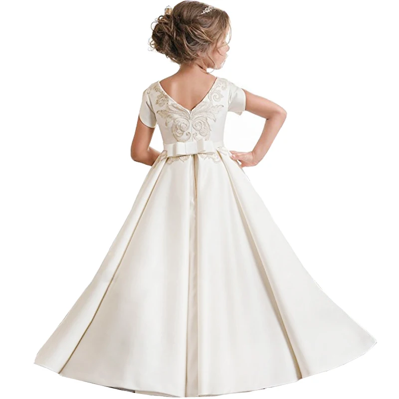 Teenager Winter Children Clothing Girls Dress Wedding Kids Dresses For Girls Embroidery Princess Dress Party 14 10 12 Years
