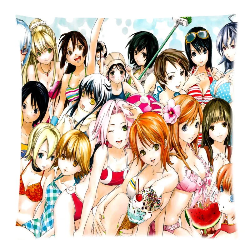 Hot Anime_Fairy Tail Background Two Side Printed Throw