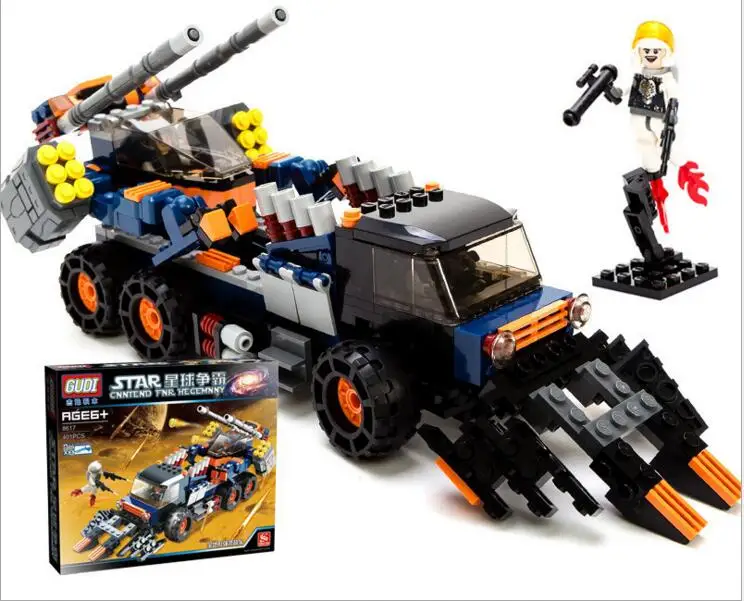 

G Model Compatible with G8617 401PCS Star Series Models Building Kits Blocks Toys Hobby Hobbies For Boys Girls