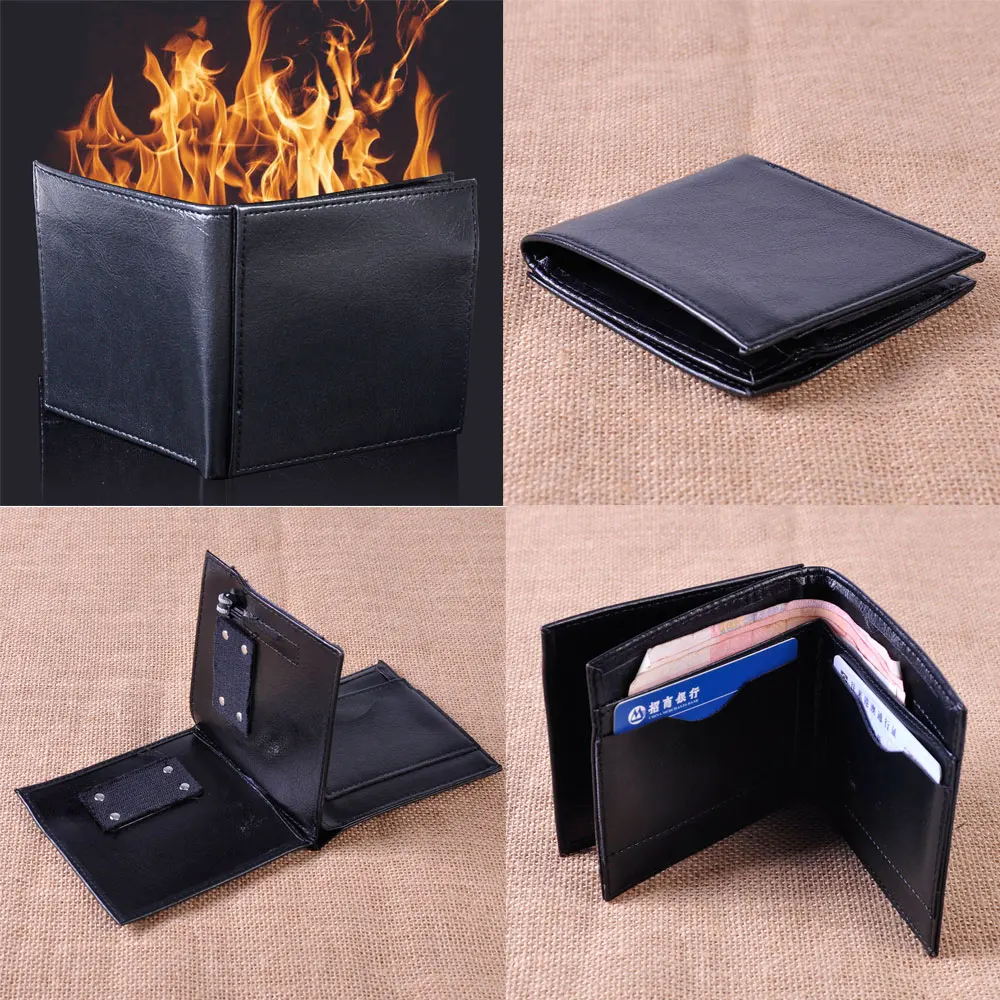 

Magic Trick Flame Fire Wallet Magician Trick Wallet Stage Street Magic Prop Trick Performance Pranks Jokes Novelty Magic Toys