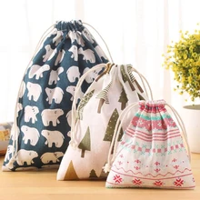 Fashion 1PC Hot High Quality Soft Hedgehog Whale Bear Storage Bags Traveling Pouch Home Organizer S M L