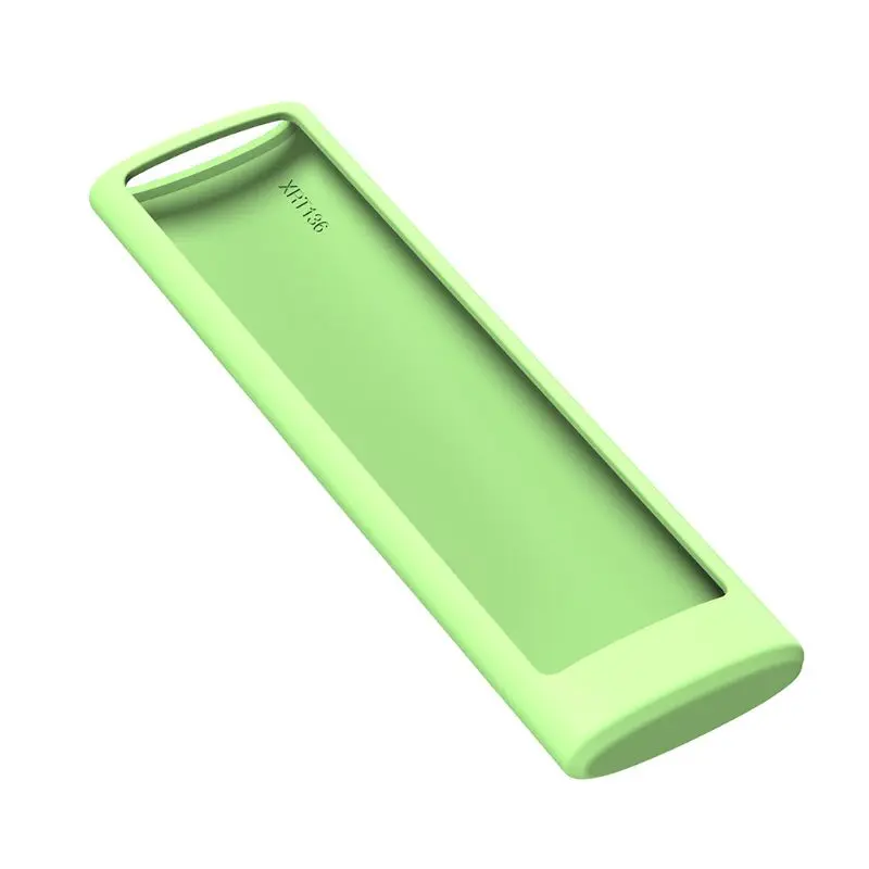 Fluorescent Gree Защитный чехол, мягкий силиконовый чехол с пультом дистанционного управления, водонепроницаемый чехол для Visio XRT136 - Цвет: Fluorescent Gree