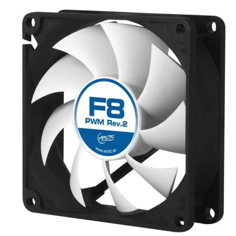 Arctic F8 PWM 4pin 8 см 80 мм 800 ~ 2000 об/мин охлаждающий вентилятор с контролем температуры