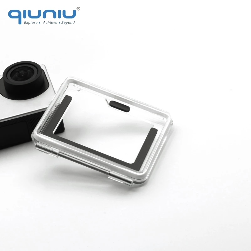 Аксессуары QIUNIU для Go Pro открытая задняя крышка каркаса сенсорный дисплей Сменный