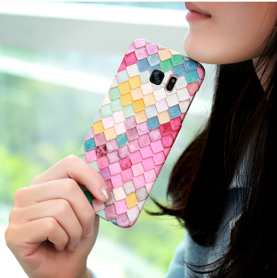 3D Scales Colorful Case For Phone 6 5 6S 7 Plus (10)
