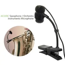 ACEMIC ST-30 профессиональный проводной саксофон микрофон на раструб инструмент микрофон Высокая точность голоса, дополнительные разъемы