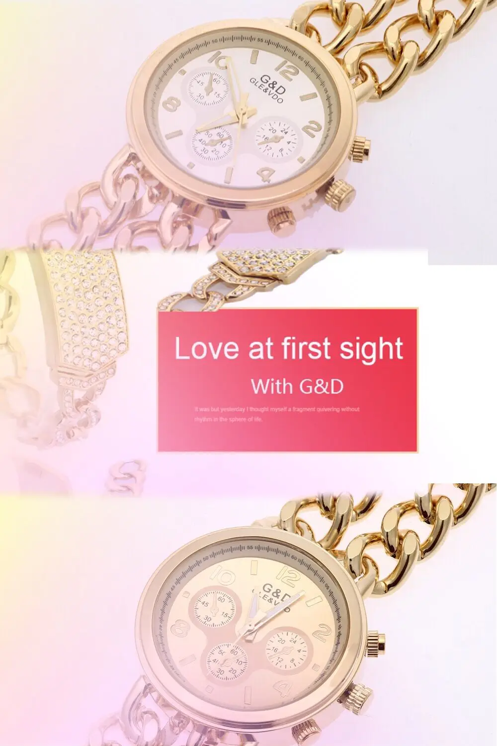 jewelry браслет Для женщин золото/Siliver кварцевые часы браслет Для женщин Часы