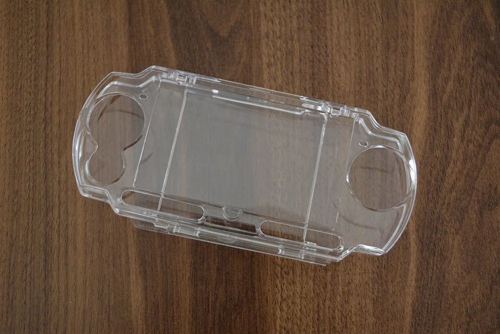 Прозрачный Кристальный защитный жесткий чехол для переноски, защитный чехол для sony Playstation psp 2000 3000