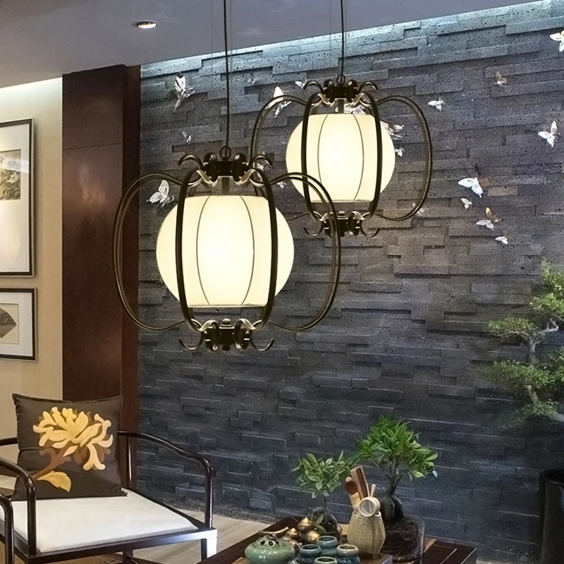 

Chinese style iron lantern pendant lamps living room lamp tea room art dining lamp lanterns pendant lights ZA6284 ZL36