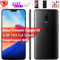 Перейти на Алиэкспресс и купить original oneplus 6 mobile phone 6.28'' 8gb ram 256 rom snapdragon 845 octa core 2.7ghz dual camrea 20+16mp android 8.1 nfc phone