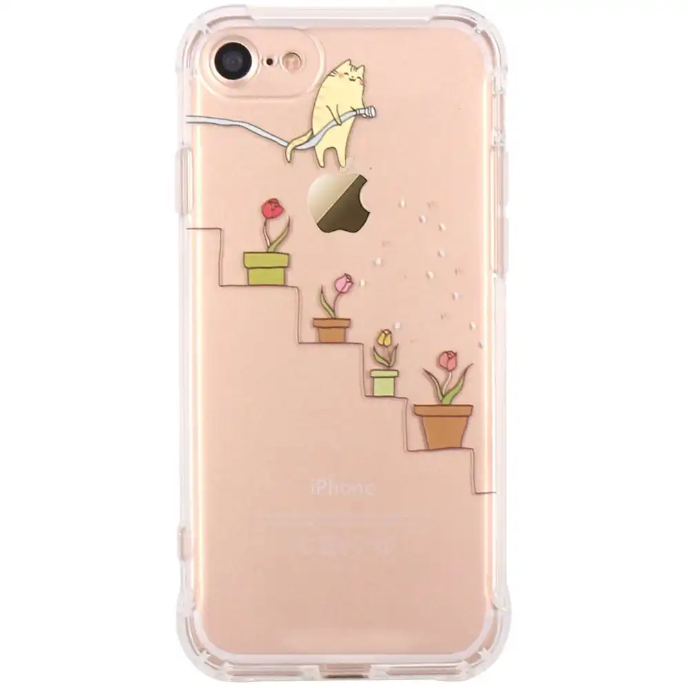 For Iphone Se Case Cute Animals Crocodile Panda Penguin Soft