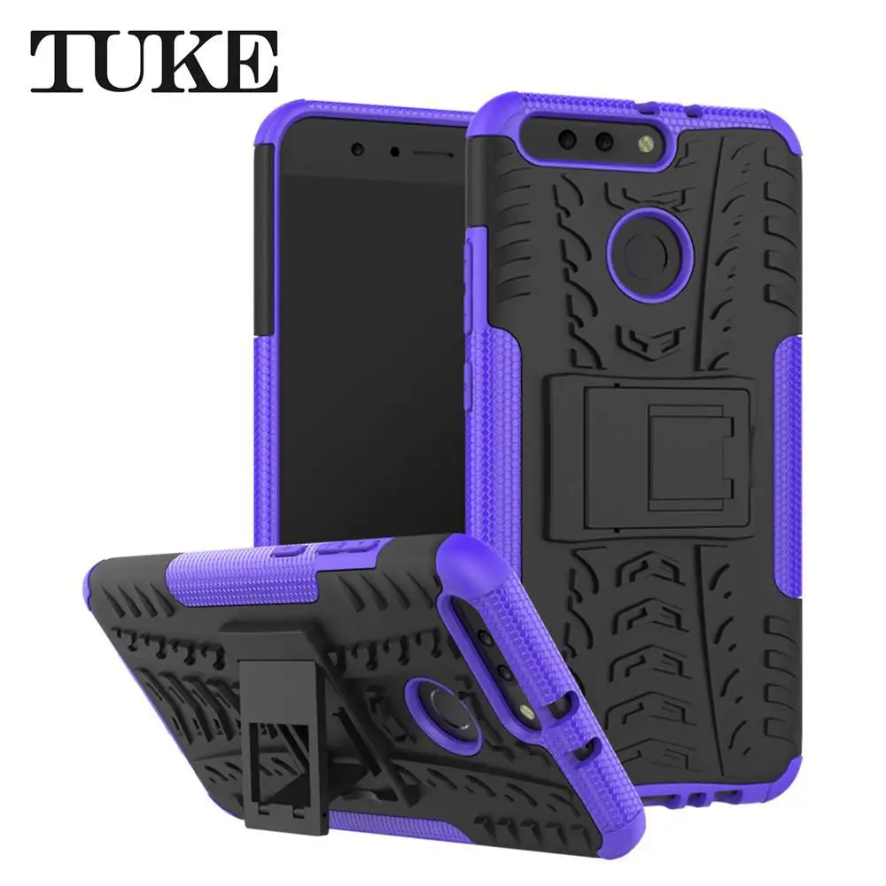 For Huawei Honor V9 for 8 Pro Heavy Duty Shock Proof Defender Cover Dual Layer Armor Combo Protective Hard Case Cove |