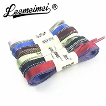 5 Парижа плоские шелковые Ленточные шнурки для обуви женские кроссовки спортивная обувь шнурки двойные многоцветные мужские шнурки шнуры