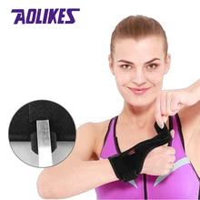 1 шт. регулируемая опора для запястья защита рук протектор подтяжка для ладони Carpal туннельная обертка левая/правая спортивная защита