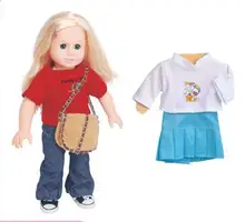 18 inch Truly Me American Girl Dolls Golden Hair Girl Toys 2 Colors
